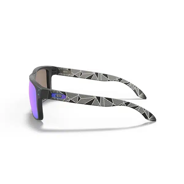 משקפי שמש OAKLEY HOLBROOK MATTE BLACK PRIZM SAPPHIR IRID POL