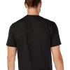 חולצה קצרה פוקס שחור FOX RACING FORUMS TECH TEE מאחור