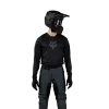 חולצת רכיבה פוקס שחור FOX RACING 180 BLACKOUT רוכב מקדימה