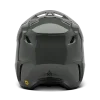 קסדה פוקס קרבון אפור FOX RACING V3 RS SOLID אחורה