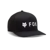 כובע פוקס שחור FOX RACING ABSOLUTE FLEXFIT מקדימה