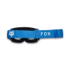 משקף אבק פוקס כחול FOX RACING MAIN TRU BLU זווית אחורית