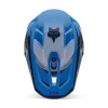 קסדה פוקס כחול FOX RACING V3 DIVIDER זווית עליונה