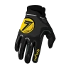 כפפות סבן שחור/צהוב ANNEX HIJACK GLOVE BLACK/YELLOW זווית קדמיה