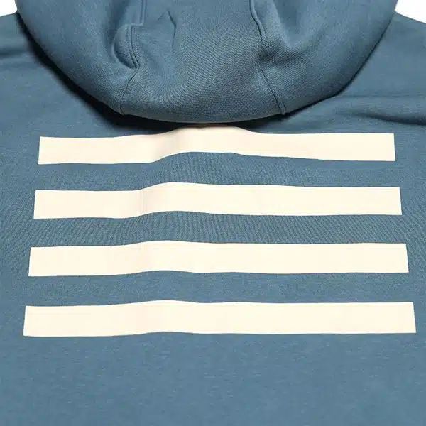 קפוצ׳ון רוכסן פסטהאוס כחול FASTHOUSE Cobalt Hooded Zip-Up Vintage Blue עיצוב מאחור מקרוב