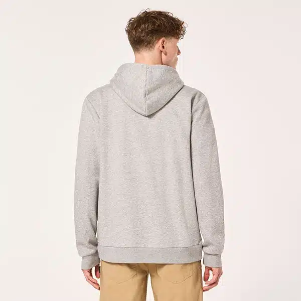 קפוצ'ון אוקלי אפור RELAX FULL ZIP HOODIE 2.0 דוגמן זווית אחורית