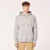 קפוצ'ון אוקלי אפור RELAX FULL ZIP HOODIE 2.0 דוגמן זווית קדמית