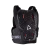 מגן חזה ליט שחור Leatt 4.5 Evo Black במבט מאחור