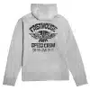 קפוצ׳ון רוכסן פסטהאוס אפור FASTHOUSE Love Of It Hooded Zip-Up Fleece Heather Gray אחורה