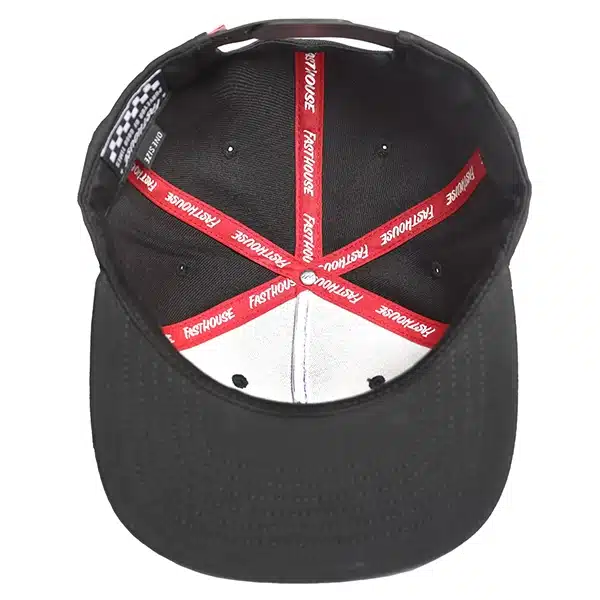 כובע פסטהאוס שחור FASTHOUSE Racing Crew Hat Black למטה