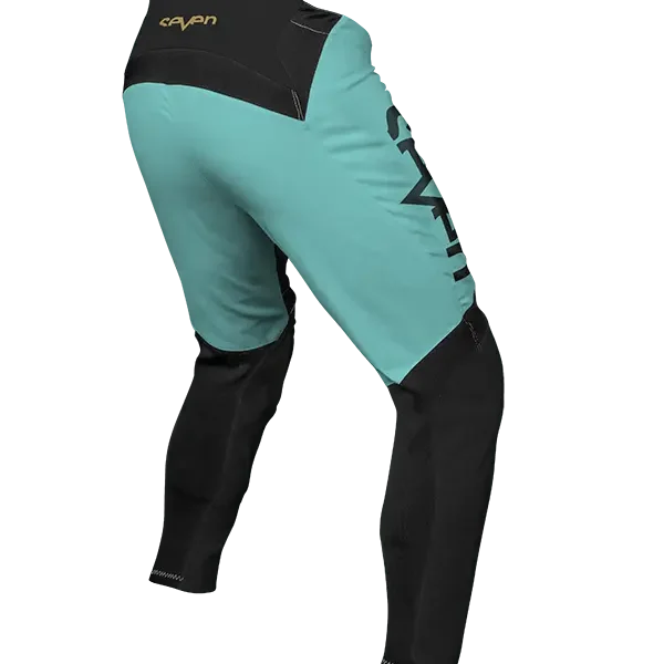 מכנס רכיבה סבן תכלת/זהב VOX FRACTURE PANT ARUBA/GOLD זווית אחורית