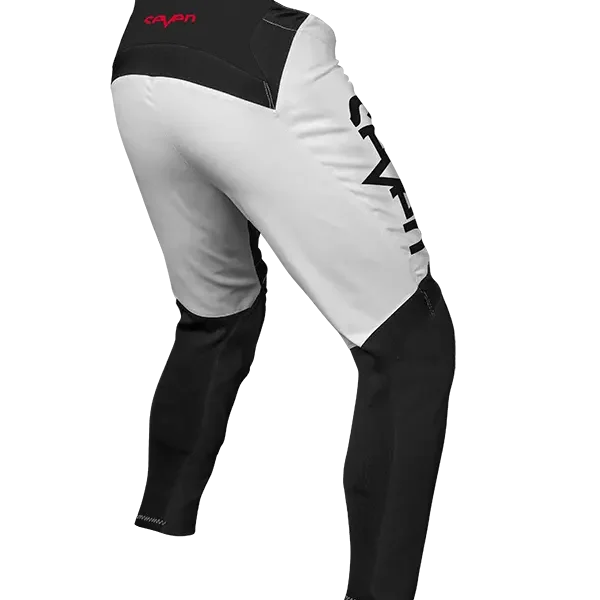 מכנסי רכיבה סבן שחור/לבן VOX FRACTURE PANT BLACK/WHITE זווית אחורית