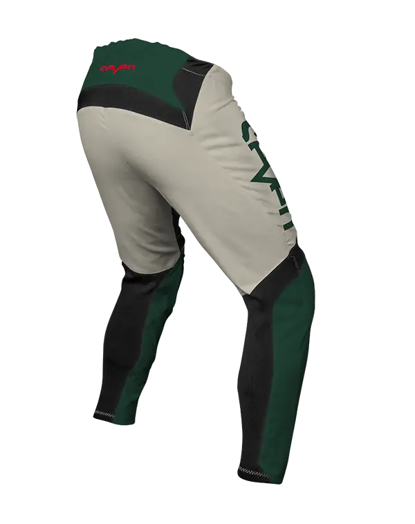מכנסי רכיבה סבן VOX FRACTURE PANT FOREST/BONE זווית אחורית