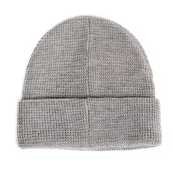 כובע גרב פסטהאוס אפור FASTHOUSE Waffle Beanie Silver back