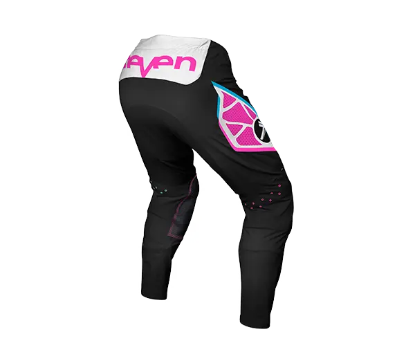 מכנס רכיבה סבן שחור/לבן ZERO ALTER PANT BLACK/WHITE זווית אחורית