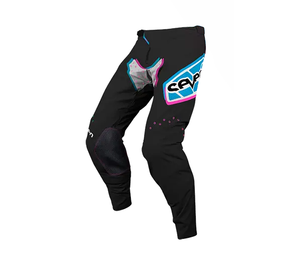 מכנס רכיבה סבן שחור/לבן ZERO ALTER PANT BLACK/WHITE זווית קדמית