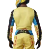 חולצת רכיבה פוקס צהוב FOX RACING 180 RACE SPEC דוגמן מאחורה מקרוב