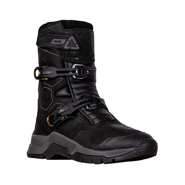 מגף אדוונצ'ר נמוך שחור Leatt 7.5 HYDRADRI SHORT צד ימין זווית שמאל