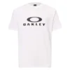 חולצה קצרה אוקלי לבן OAKLEY O BARK 2.0 מקדימה
