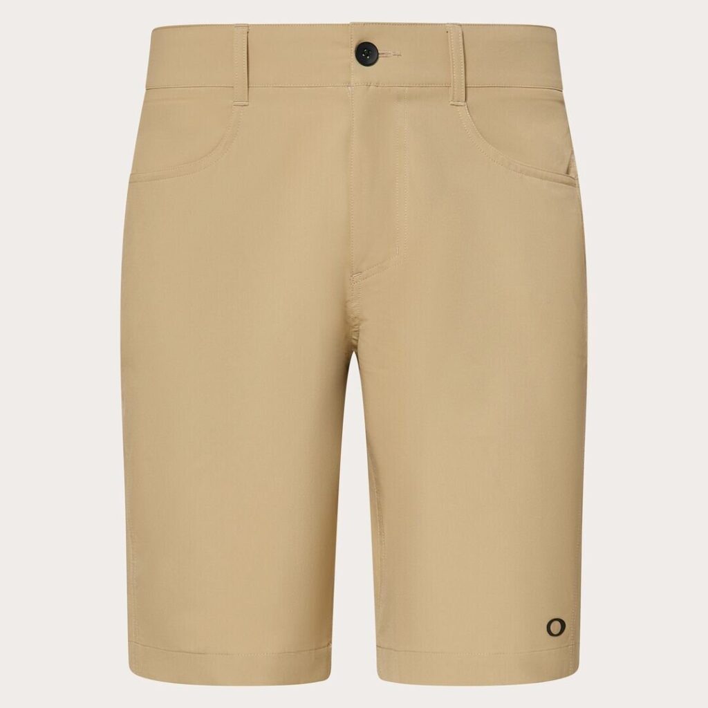 מכנס קצר אוקלי בז' Oakley Baseline Hybrid 21 מקדימה