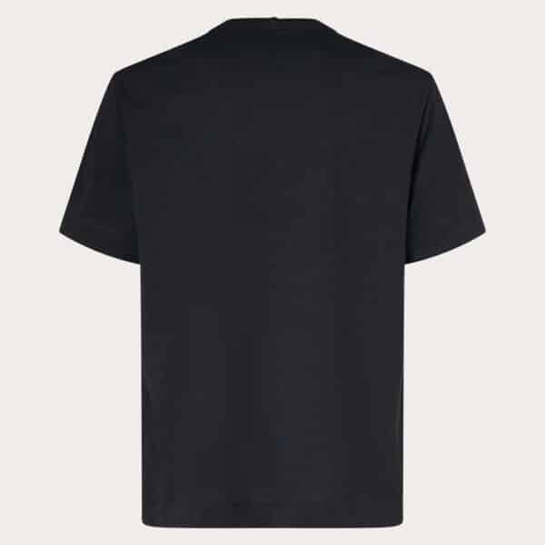 חולצה קצרה אוקלי שחור OAKLEY PALM TEE מאחורה