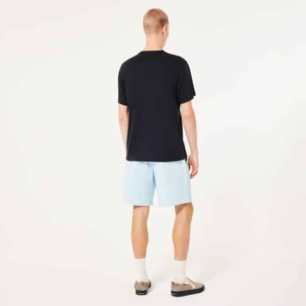 חולצה קצרה אוקלי שחור OAKLEY PALM TEE דוגמן מאחורה