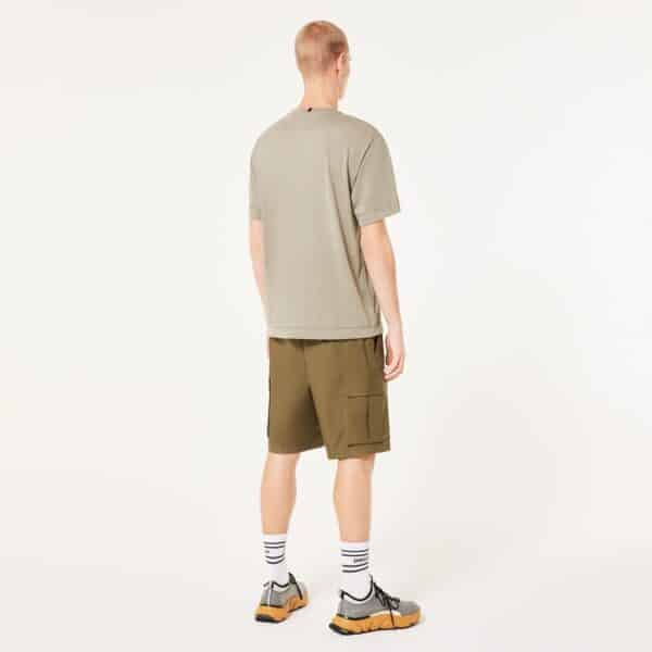 חולצה קצרה אוקלי ירוק OAKLEY PALM TEE דוגמן מאחורה