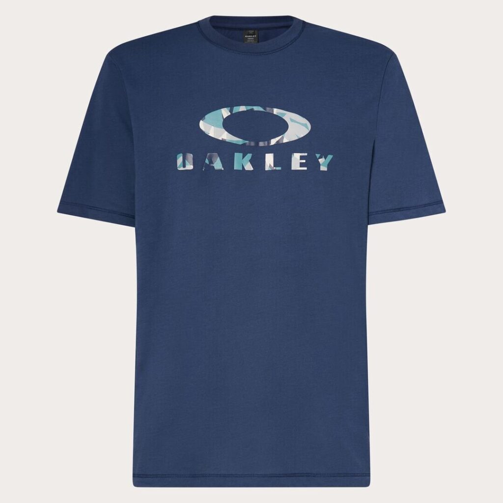 חולצה קצרה כחול אוקלי OAKLEY BARK SUN TEE ABYSS מקדימה