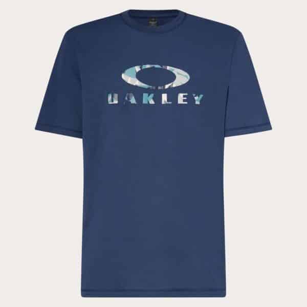 חולצה קצרה כחול אוקלי OAKLEY BARK SUN TEE ABYSS מקדימה