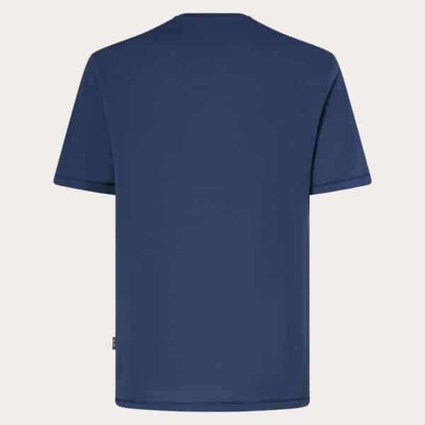 חולצה קצרה כחול אוקלי OAKLEY BARK SUN TEE ABYSS מאחורה
