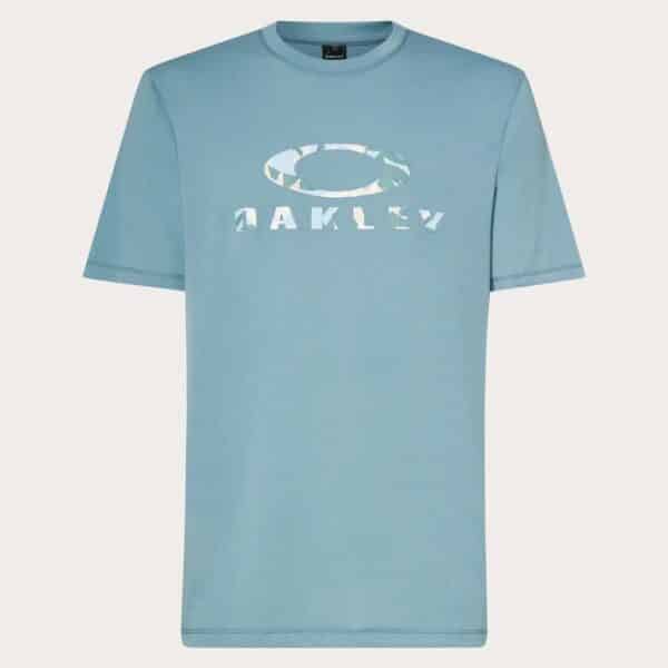 חולצה קצרה טורקיז אוקלי OAKLEY BARK SUN TEE PACIFIC מקדימה