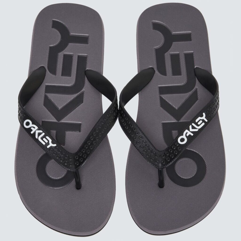 כפכפים אוקלי אפור Oakley College Flip Flops מקדימה