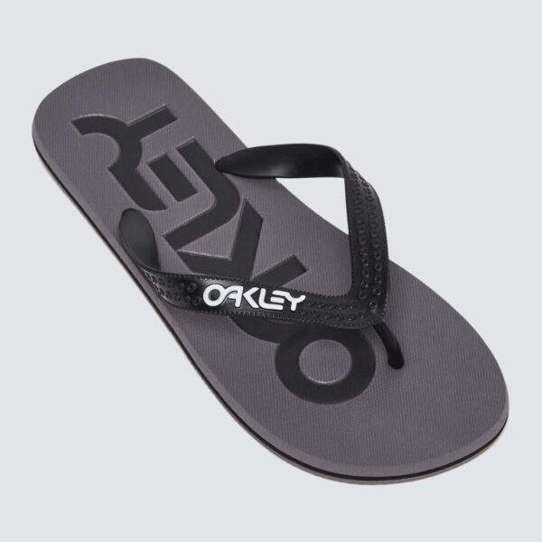 כפכפים אוקלי אפור Oakley College Flip Flops צד שמאל