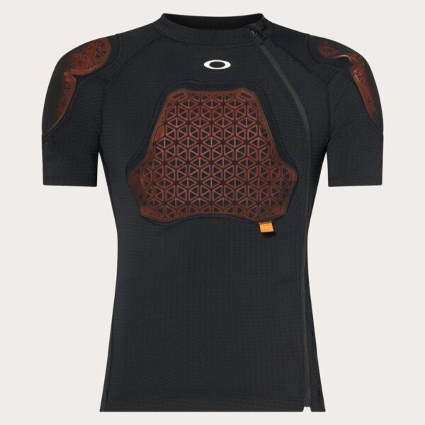 חליפת לחץ קצרה אוקלי שחור OAKLEY DROP IN D3O FULL IMPACT SHIRT