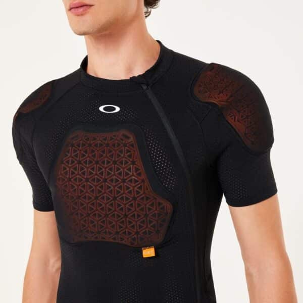 חליפת לחץ קצרה אוקלי שחור OAKLEY DROP IN D3O FULL IMPACT SHIRT