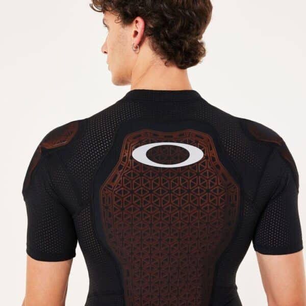 חליפת לחץ קצרה אוקלי שחור OAKLEY DROP IN D3O FULL IMPACT SHIRT