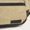 פאוץ אוקלי בז' OAKLEY TRANSIT BELT BAG לוגו אוקלי מקרוב