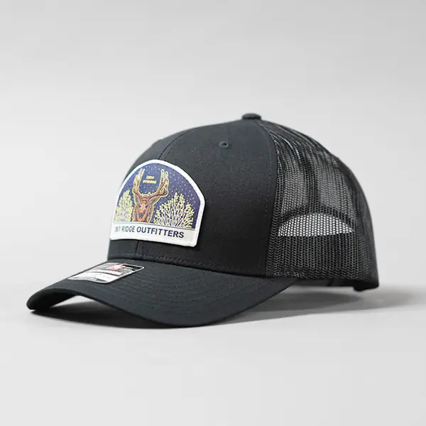 כובע ריצ'רדסון שחור RICHARDSON MOSS BLACK