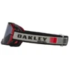משקף אבק אוקלי אדום/אפור OAKLEY AIRBRAKE MX TLD GREY BLOCKS W/LIGHT GREY צד שמאל