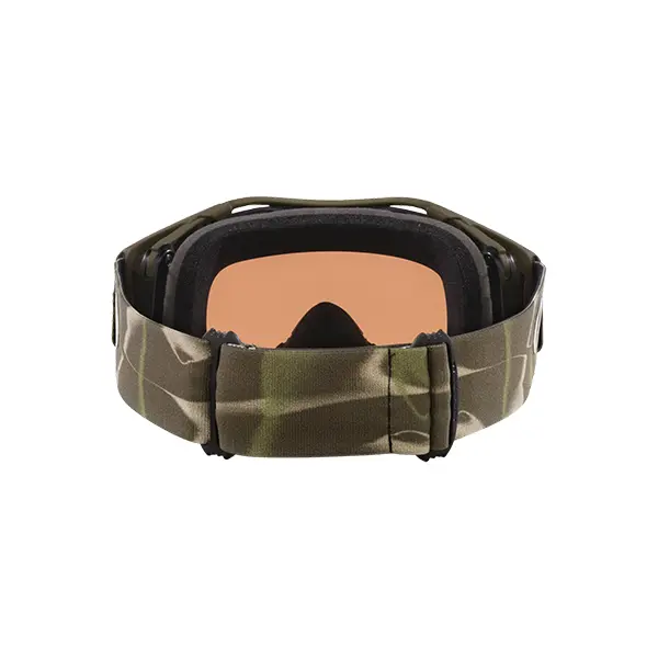 משקף אבק לאופניים OAKLEY AIRBRAKE MTB DK BRUSH CAMO W/PRIZM BRONZE מאחורה