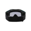 משקף אבק לאופניים OAKLEY AIRBRAKE MTB BLACK GREEN W/LIGHT GREY מאחורה