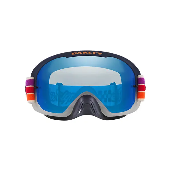 משקף אבק אוקלי כחול/ לבן OAKLEY O FRAME 2.0 PRO TLD VANILLA SUNRISE מקדימה