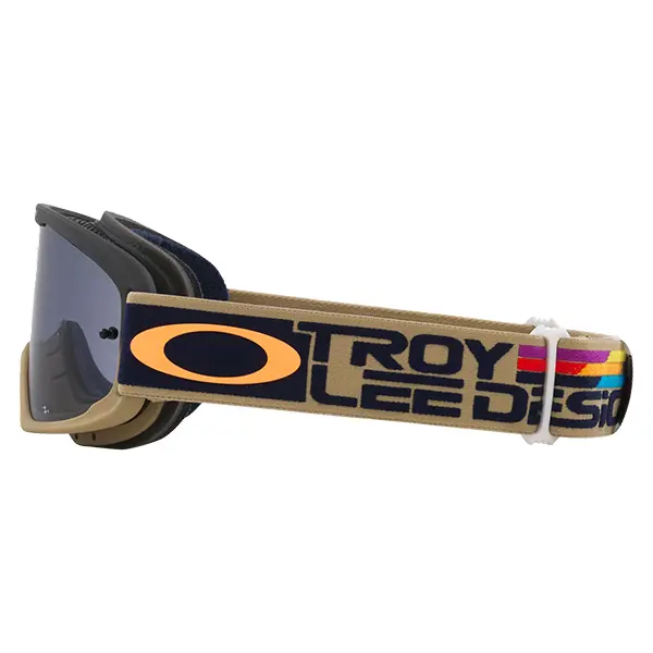 משקף אבק לאופניים OAKLEY O FRAME 2.0 PRO MTB TLD FUTURO LIGHT GREY צד שמאל