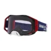 משקף אבק אוקלי כחול/אדום OAKLEY AIRBRAKE MX TLD RWB STARS W/PRIZM LOW LIGHT פונה שמאלה