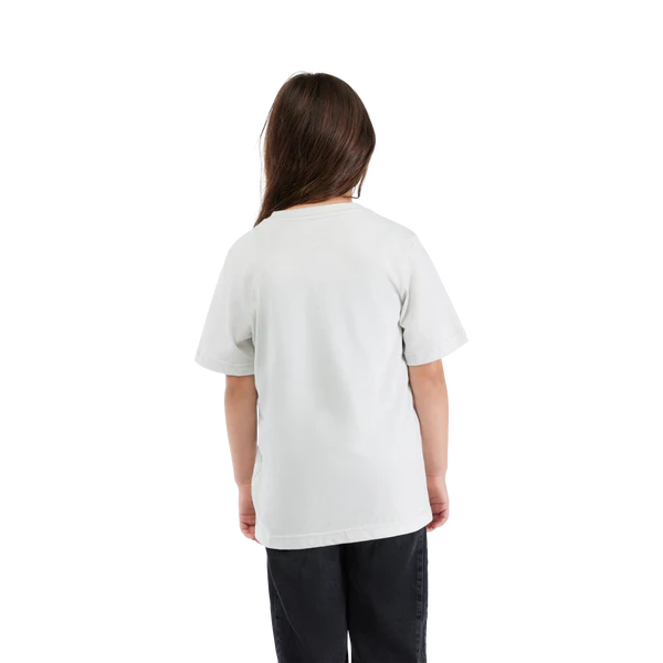 חולצה קצרה ילדים פוקס אפור בהיר – FOX Youth Future גב