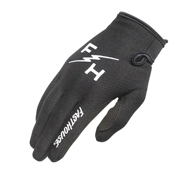 כפפות רכיבה פסטהאוס שחור – Fasthouse Carbon Eternal Glove Black יד ימין