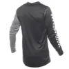 חולצת רכיבה פסטהאוס אפור/שחור – Fasthouse Carbon Method LS Jersey Grey/Black מאחורה