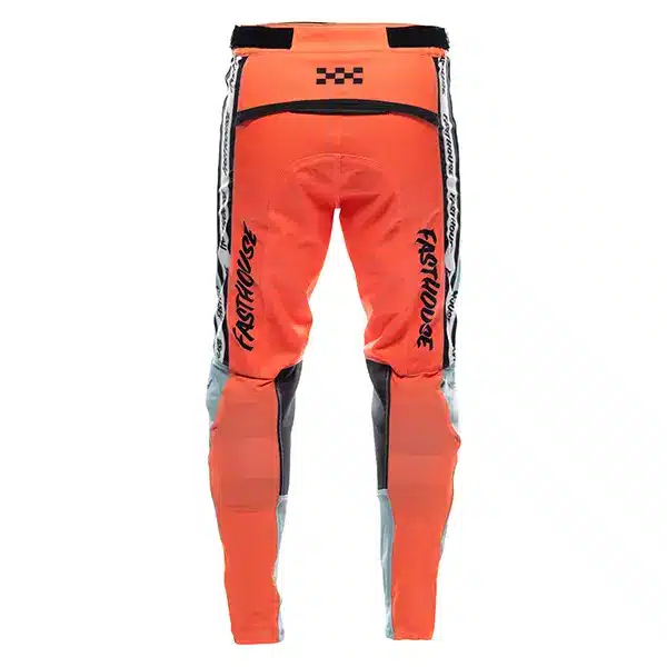 מכנס רכיבה פסטהאוס מנטה/קוראל - Fasthouse Elrod Formula Pant Oceanic Mint/Hyper Coral מאחורה