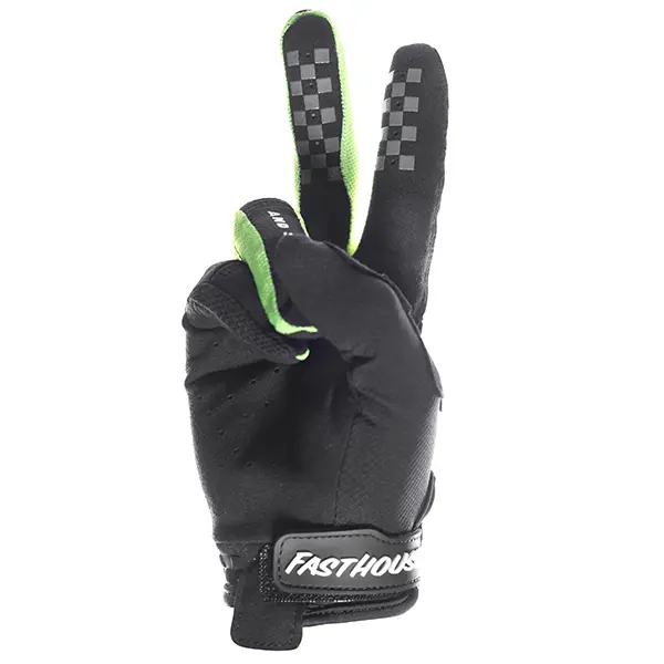 כפפות רכיבה פסטהאוס שחור ניאון – Fasthouse Elrod Nitro Glove Black Neon