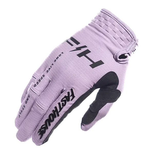 כפפות רכיבה פסטהאוס לילך – Fasthouse Elrod Nitro Smokey Lilac Glove צד ימין